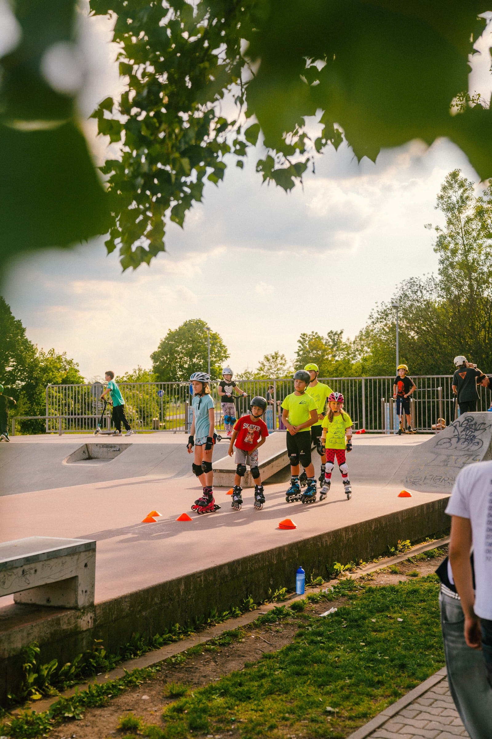 Kurzy inline bruslení – ukázkové video
